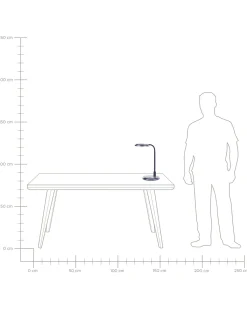 Beliani Led-Poytavalaisin Hopea/Musta Columba Clearance