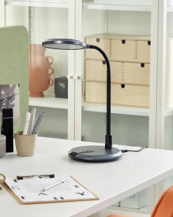 Beliani Led-Poytavalaisin Hopea/Musta Columba Clearance