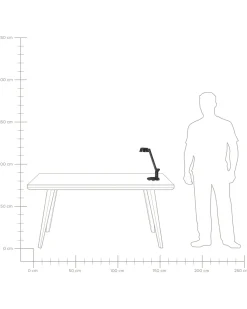 Beliani Led-Poytavalaisin Usb-Portti Hopea Chamaeleon Hot