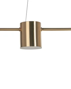 Beliani Led-Riippuvalaisin 5 Polttimoa Alumiini Messinki Sestra Outlet