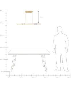 Beliani Led-Riippuvalaisin Alumiini Kulta Feale Fashion