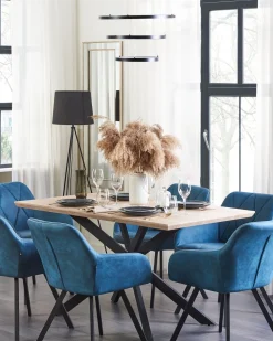 Beliani Led-Riippuvalaisin Alumiini Musta Atrek Cheap