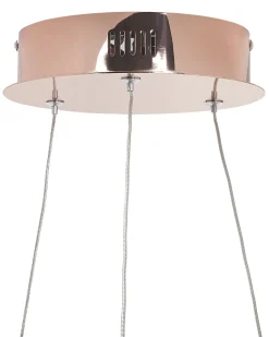 Beliani Led-Riippuvalaisin Alumiini Ruusukulta Jordan Discount