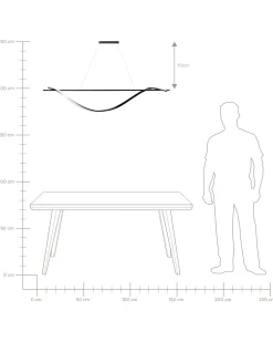 Beliani Led-Riippuvalaisin Rauta Musta Bodri Online