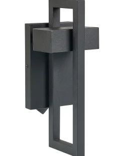 Beliani Led-Ulkoseinavalaisin Musta Kelty Hot