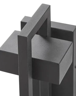 Beliani Led-Ulkoseinavalaisin Musta Kelty Hot