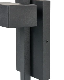 Beliani Led-Ulkoseinavalaisin Musta Kelty Hot