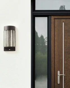 Beliani Led-Ulkoseinavalaisin Rauta Musta Pheppie Clearance