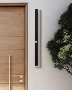 Beliani Led-Ulkoseinavalaisin Teras Musta 80 Cm Savane Cheap