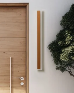 Beliani Led-Ulkoseinavalaisin Teras Kulta 80 Cm Rosalie Cheap