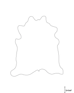 Beliani Lehmantalja Tummanruskea 3-4 M² Nasqu Store