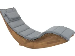 Beliani Lepotuoli Harmaalla Pehmusteella Brescia Sale