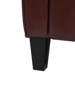 Beliani Lepotuoli Keinonahkainen Ruskea Royston Cheap