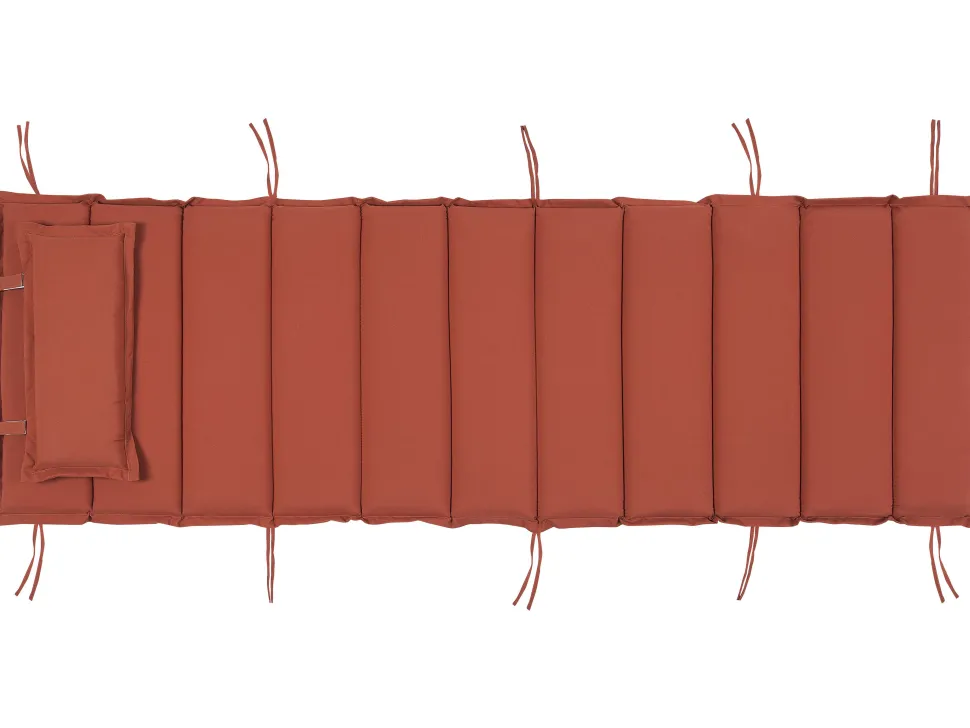 Beliani Lepotuoli Punaisella Pehmusteella Brescia Outlet