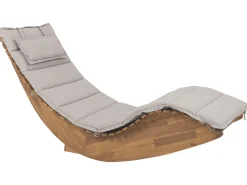 Beliani Lepotuoli Ruskeanharmaalla Pehmusteella Brescia Cheap