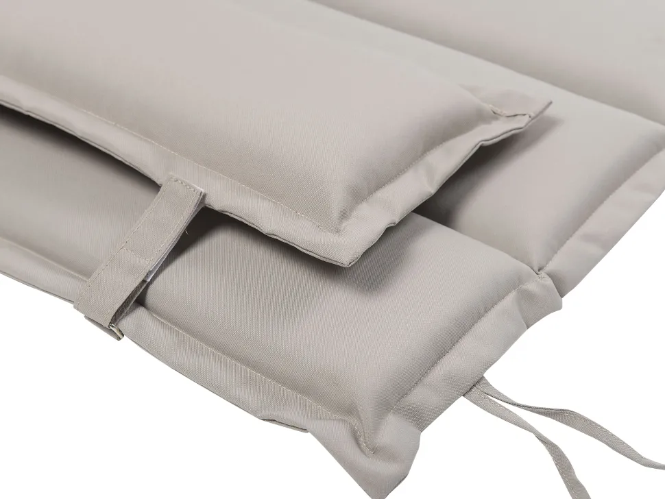 Beliani Lepotuoli Ruskeanharmaalla Pehmusteella Brescia Cheap