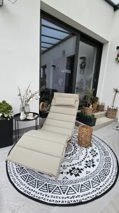 Beliani Lepotuoli Ruskeanharmaalla Pehmusteella Brescia Cheap