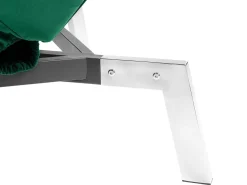 Beliani Lepotuoli Sametti Smaragdinvihrea Loiret New