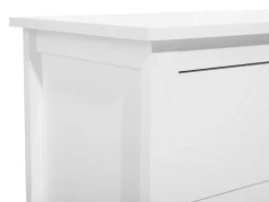 Beliani Lipasto 3 Laatikkoa Valkoinen Torrance Best Sale