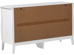 Beliani Lipasto 6 Laatikkoa Valkoinen Winchester Store