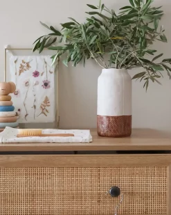 Beliani Lipasto Rottinki 3 Laatikkoa Vaalea Puu Ponca Cheap