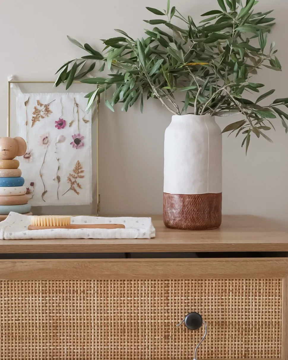 Beliani Lipasto Rottinki 3 Laatikkoa Vaalea Puu Ponca Cheap