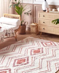 Beliani Lipasto Rottinki 3 Laatikkoa Vaalea Puu Ponca Cheap