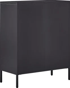 Beliani Lipasto Teras 4 Laatikkoa Musta Enago Best