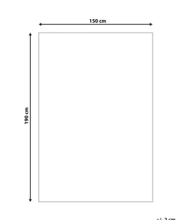Beliani Liukuestematto 150 X 190 Cm Balad Best Sale