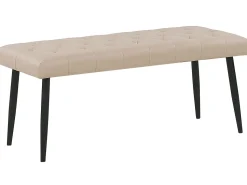 Beliani Makuuhuonesetti Keinonahka 4 Osaa Beige 180 X 200 Cm Essonne Online