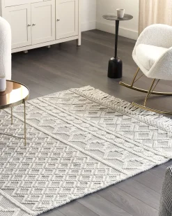 Beliani Matto Beige/Harmaa 160 X 230 Cm Solhan Shop