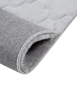 Beliani Matto Janiksen Tekoturkis Harmaa 160 X 230 Cm Gharo Fashion