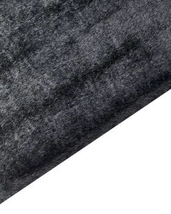 Beliani Matto Janiksen Tekoturkis Musta 160 X 230 Cm Mirpur Discount