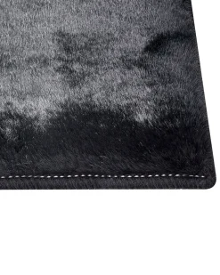 Beliani Matto Janiksen Tekoturkis Musta 160 X 230 Cm Mirpur Discount