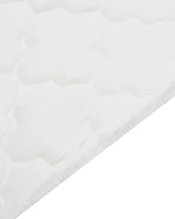 Beliani Matto Janiksen Tekoturkis Valkoinen 160 X 230 Cm Gharo Shop