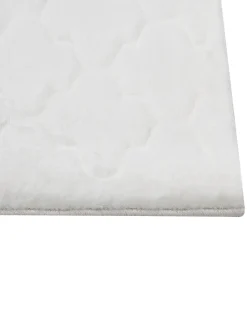 Beliani Matto Janiksen Tekoturkis Valkoinen 160 X 230 Cm Gharo Shop