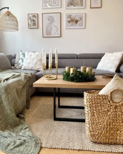 Beliani Matto Juutti Beige 140 X 200 Cm Aladag Cheap