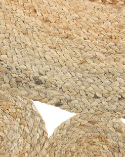 Beliani Matto Juutti Beige O 120 Cm Golgen Flash Sale