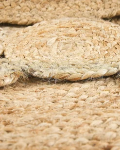 Beliani Matto Juutti Beige O 120 Cm Golgen Flash Sale