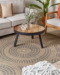 Beliani Matto Juutti Beige/Harmaa 160 X 230 Cm Ariba Sale