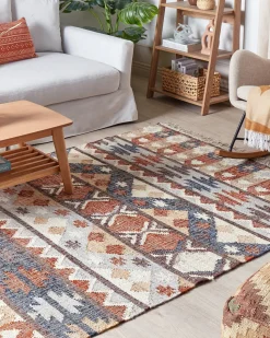 Beliani Matto Juutti Monivarinen 160 X 230 Cm Kalfa Sale