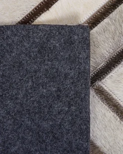 Beliani Matto Lehmannahka Beige 140 X 230 Cm Tekir Best Sale