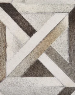 Beliani Matto Lehmannahka Beige/Ruskea 140 X 200 Cm Taytan Online