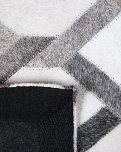 Beliani Matto Lehmannahka Harmaa 160 X 230 Cm Aydin Best Sale