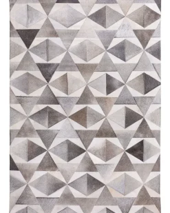 Beliani Matto Lehmannahka Harmaa 160 X 230 Cm Alaka Flash Sale