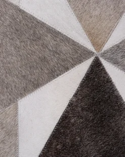 Beliani Matto Lehmannahka Harmaa 160 X 230 Cm Alaka Flash Sale