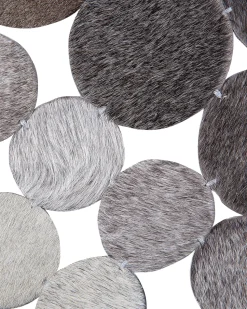 Beliani Matto Lehmannahka Harmaa 140 Cm Hilvan Online