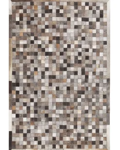 Beliani Matto Lehmannahka Monivarinen 160 X 230 Cm Armutlu Shop