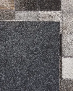 Beliani Matto Lehmannahka Monivarinen 160 X 230 Cm Armutlu Shop