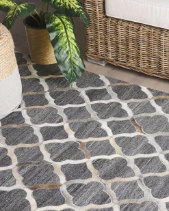 Beliani Matto Lehmannahka Monivarinen 160 X 230 Cm Rolunay Clearance